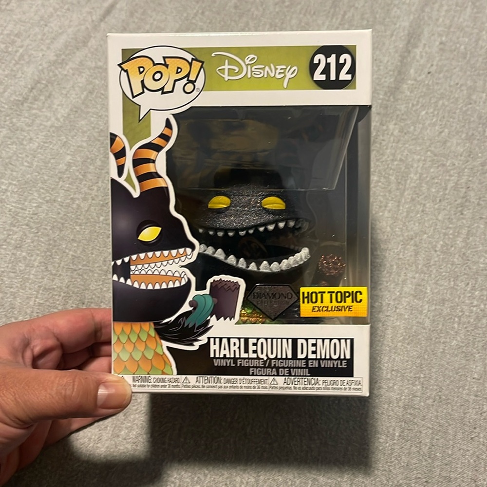 Funko Pop Harlequin Demon 212 Diamond Hot Top Exclusive
